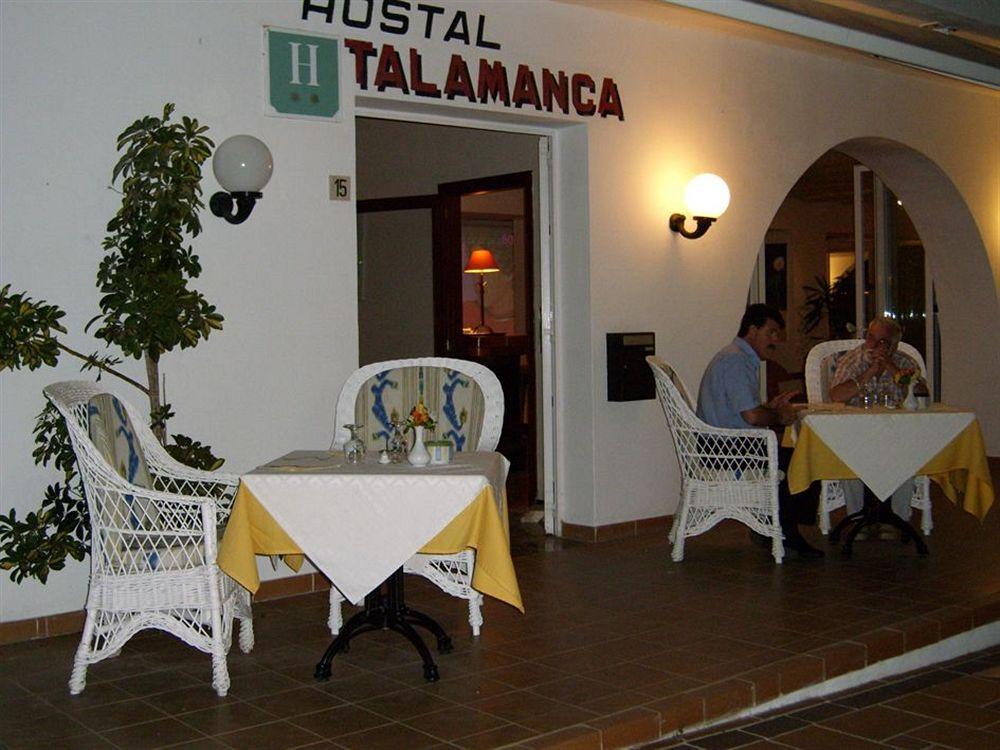 Hotel Hostal Talamanca Cala D´Or Exterior foto